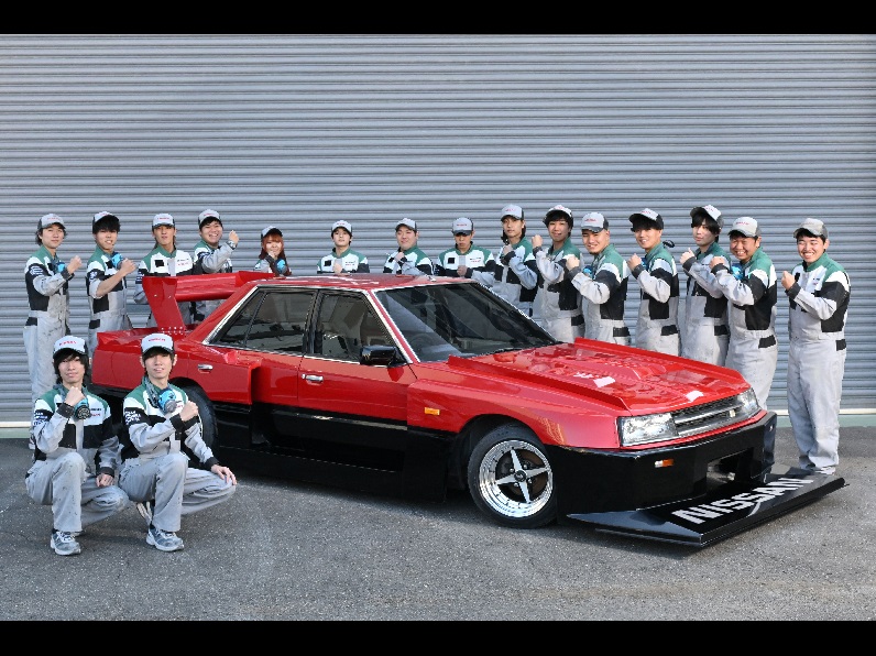 【日産自動車大学校】Re30スカイラインシルエット