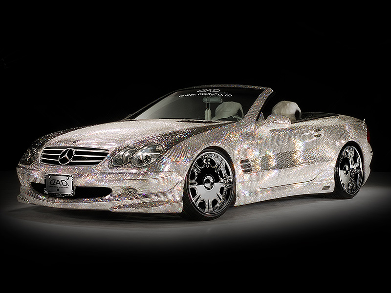 CRYSTAL BENZ SL SILVER